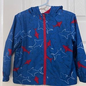 Toddler boys rain jacket